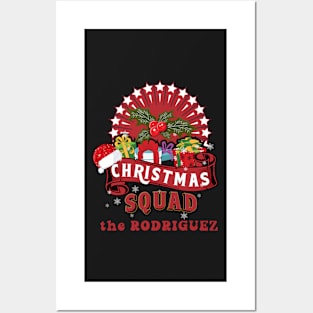 Christmas Family Squad the Rodriguez Posters and Art